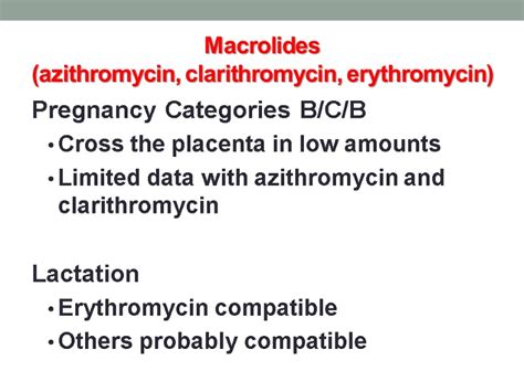 Features of drugs action during pregnancy, lactation and