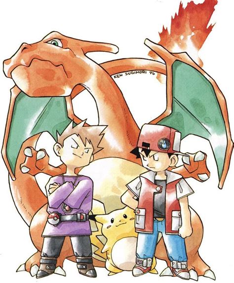 I always loved Ken Sugimori's art : r/pokemon