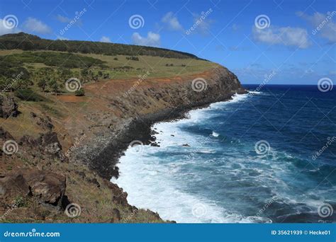 Easter Island stock image. Image of rapa, easter, steep - 35621939