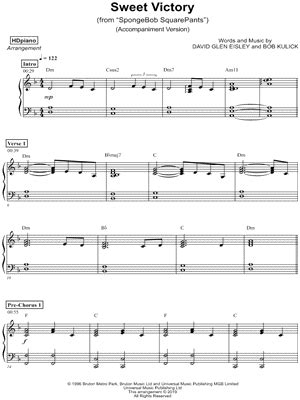 "Sweet Victory" Sheet Music - 2 Arrangements Available Instantly - Musicnotes