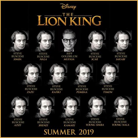 Lion King 2019 Cast Looks Phenomenal : funny