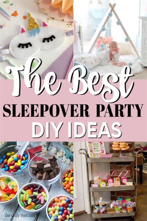 Slumber Party Ideas - 25 fun and easy sleepover ideas