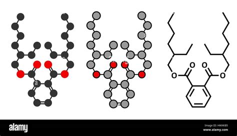 Bis(2-ethylhexyl) phthalate (diethylhexyl phthalate, DEHP, dioctyl Stock Vector Art ...