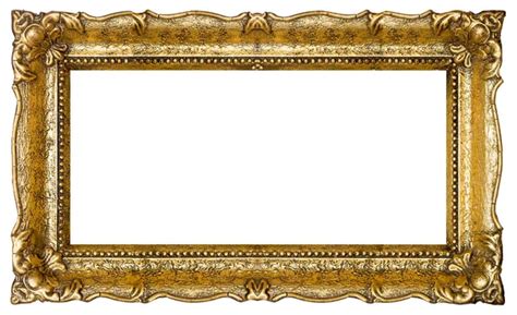 Old Gold Picture Frame — Stock Photo © adam_r #164011768