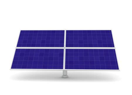 Solar panel isolated over a white background | Freestock photos