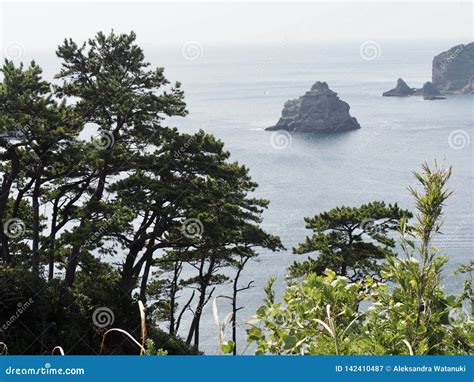 Picturesque Coast of Izu Peninsula Stock Image - Image of enjoy ...