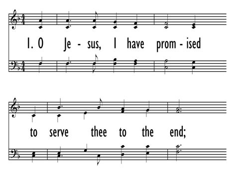 O Jesus, I have promised | Hymnary.org