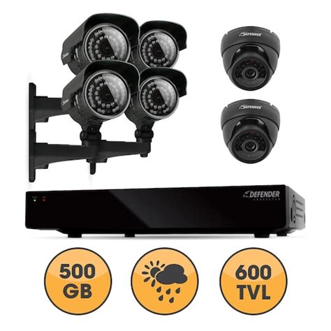 Defender Sentinel 4K Ultra HD POE Wired NVR Security System, 43% OFF