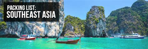 Packing List for Southeast Asia | What to Pack for Travelling