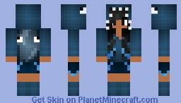 Squid Girl Minecraft Skin