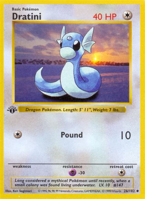 Dratini (Base Set BS 26)