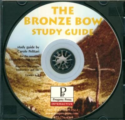 The Bronze Bow Study Guide on CD-ROM: 9781586095703 - Christianbook.com