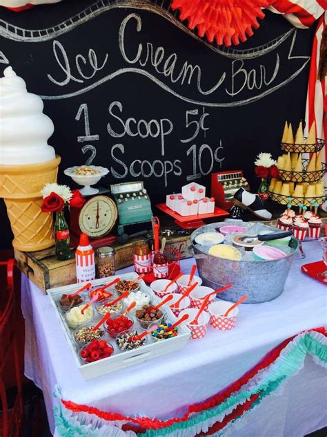 Top 21 Ice Cream Bar Ideas for Birthday Party - Home, Family, Style and Art Ideas