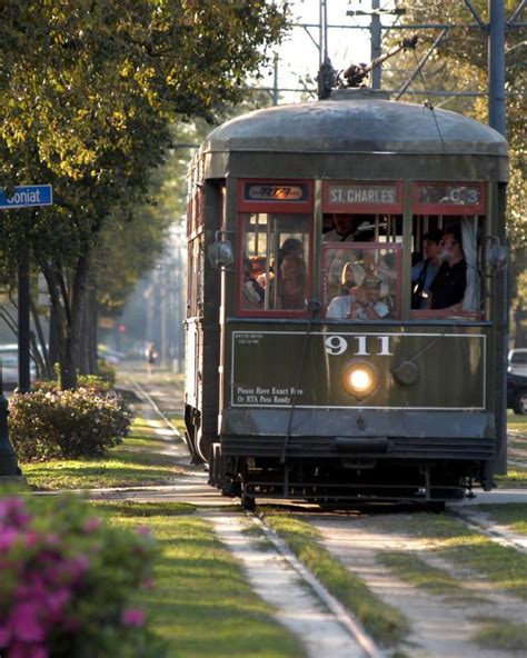 New Orleans St Charles Streetcar Map