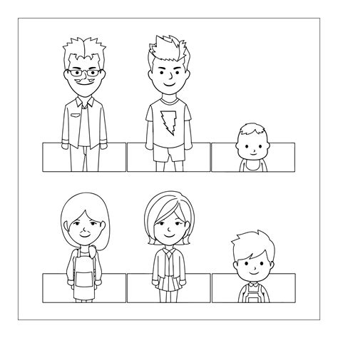 Printable Family Finger Puppet Template Web Sign Up Now To Download.Printable Template Gallery