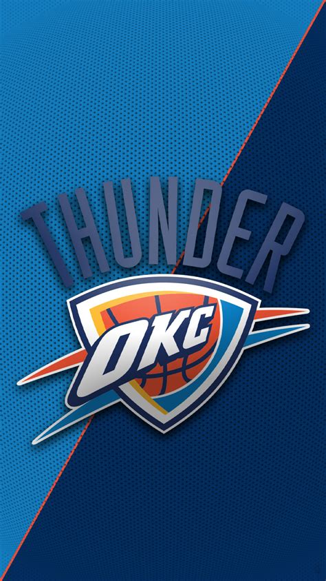 Oklahoma City Thunder Wallpapers | Oklahoma city thunder logo, Oklahoma ...