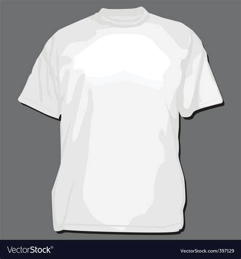 Blank t-shirt Royalty Free Vector Image - VectorStock