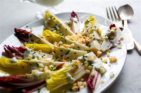 Endive Salad With Blue Cheese Dressing Recipe - NYT Cooking