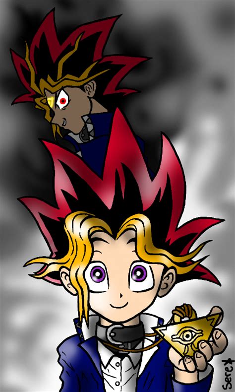 Yugi and Yami, Season Zero by Flamiya on DeviantArt