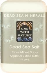 Dead Sea Salt Bar Soap, 7 oz