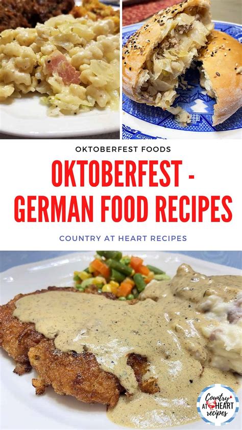 Oktoberfest - German Food Recipes - Country at Heart Recipes