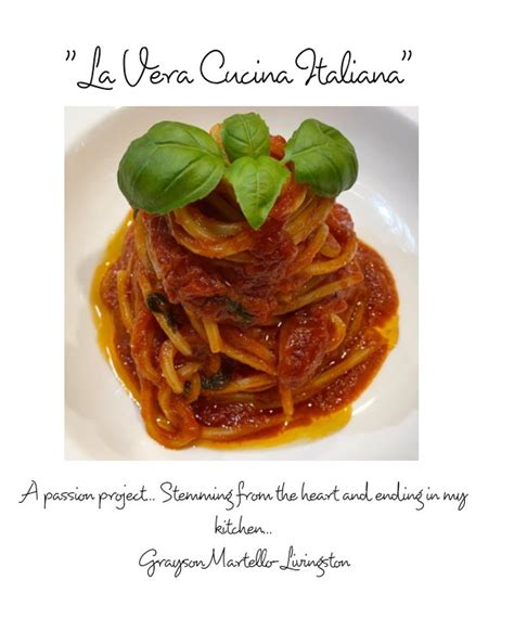 La Vera Cucina Italiana by Grayson Martello-Livingston | Blurb Books