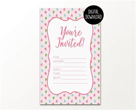 Your Invited Birthday Cards Printable