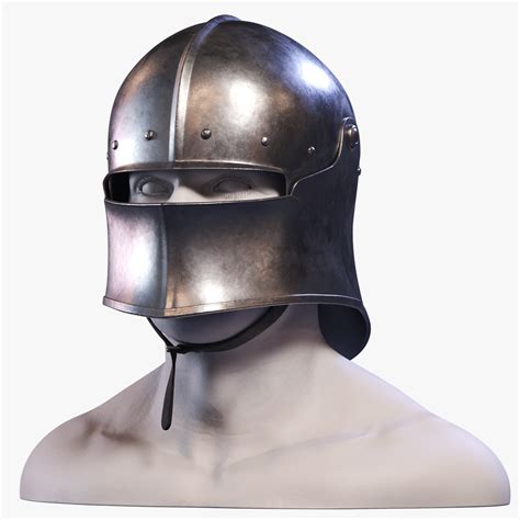 Sallet Helmet v1 Free 3D Model - .obj .stl - Free3D