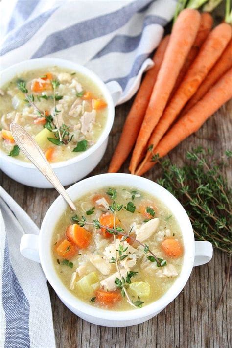 Easy Chicken and Rice Soup Recipe