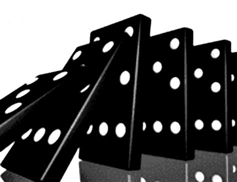 Domino Effect | Black and white gif, Black and white, Classic black white