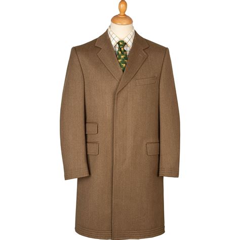 Fawn Original Covert Coat | Men's Country Clothing | Cordings