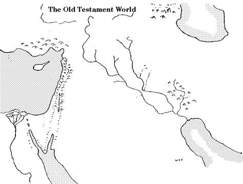 Old Testament "Bible Lands" Map http://hiwaay.net/~wgann/survey/bs-map01.gif | Bible mapping ...