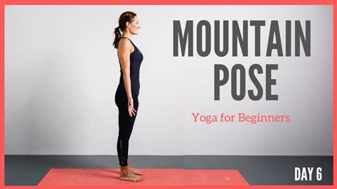 How to do mountain pose | Yoga for beginners | 5 minute yoga - YouTube