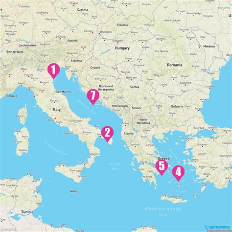 MSC Sinfonia - August 20, 2023 - Cruise Map & Port Info