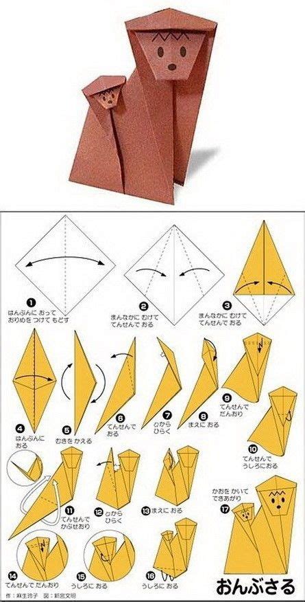 9+Easy Origami Monkey Instructions - Aemo57