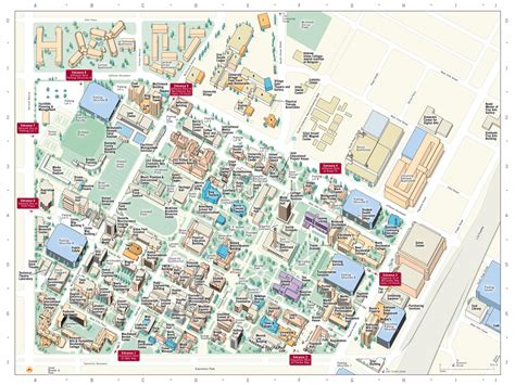 Usc Upstate Campus Map - Carolina Map