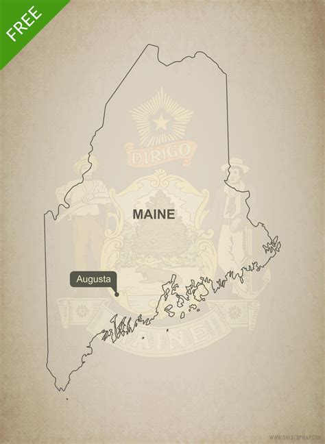 Maine Vector at GetDrawings | Free download