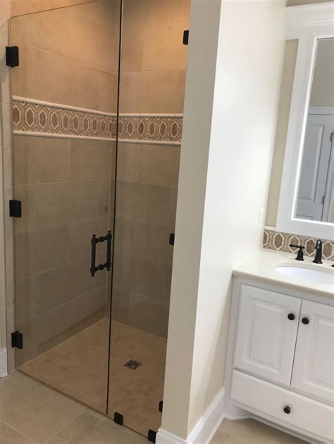 Frameless Shower Door Install – Clarity Glass Solutions, Inc.