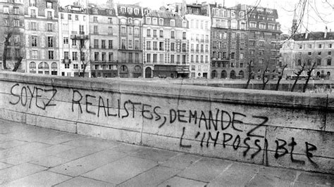 “A cop sleeps inside each one of us. We must kill him.” The graffiti of the French May 1968 ...