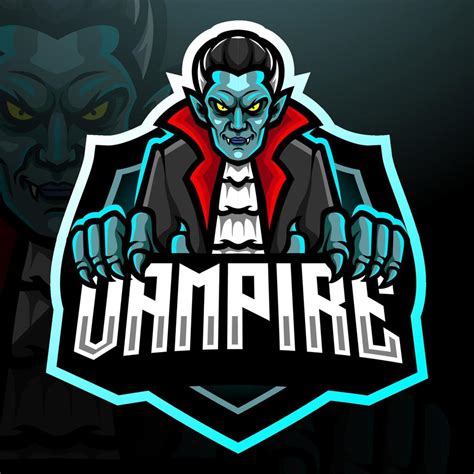 Dracula mascot. e sport logo design 9270586 Vector Art at Vecteezy