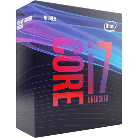 Intel Core i7-9700K 3.6 GHz Eight-Core LGA 1151 BX80684I79700K