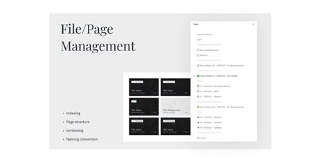 File Management Template | Figma