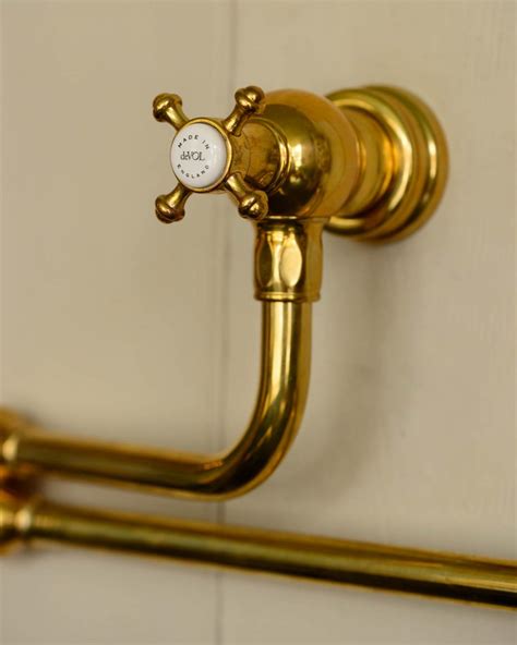 deVOL Aged Brass Pot Filler Tap | deVOL Kitchens