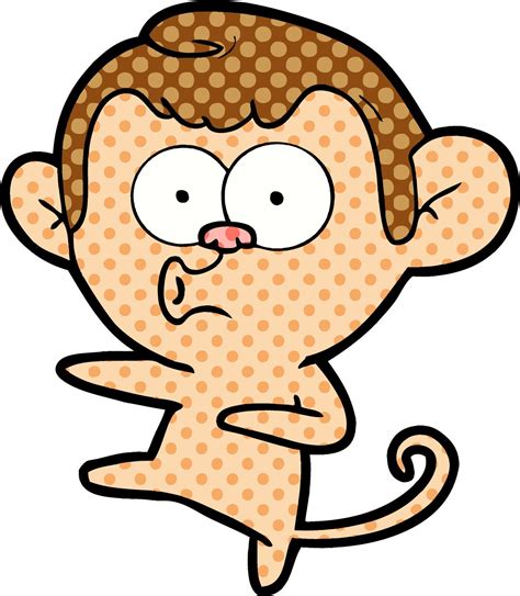 cartoon dancing monkey 12413490 Vector Art at Vecteezy