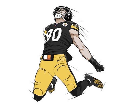 TJ Watt | Pittsburgh steelers football, Steelers girl, Steelers football