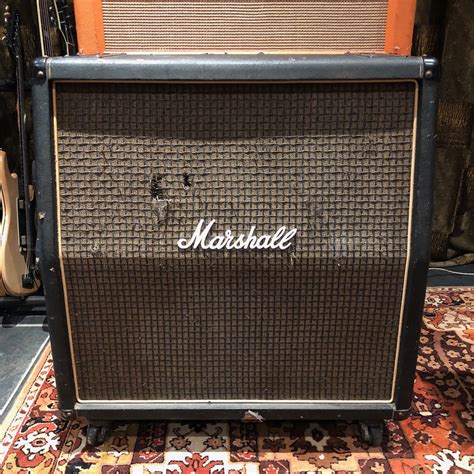 Vintage 1975 Marshall Checkerboard 4x12 1960 Cabinet Celestion G12M