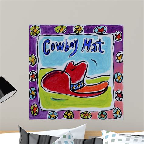 Cowboy Hat Wall Decal - WallMonkeys.com – Wallmonkeys