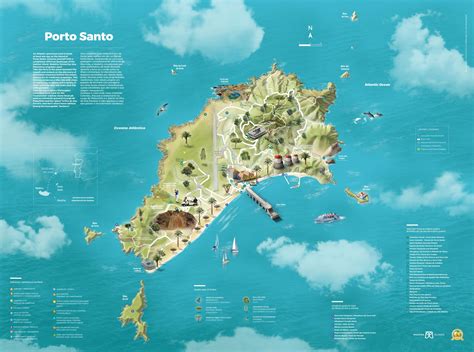 Porto Santo - Mapa / Map by Visit Madeira - Issuu