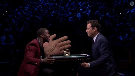 Watch Kevin Hart and Jimmy Fallon Slap Each Other With Giant Hands ...