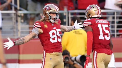 George Kittle scores second touchdown to give 49ers 14-0 lead - NBC Sports